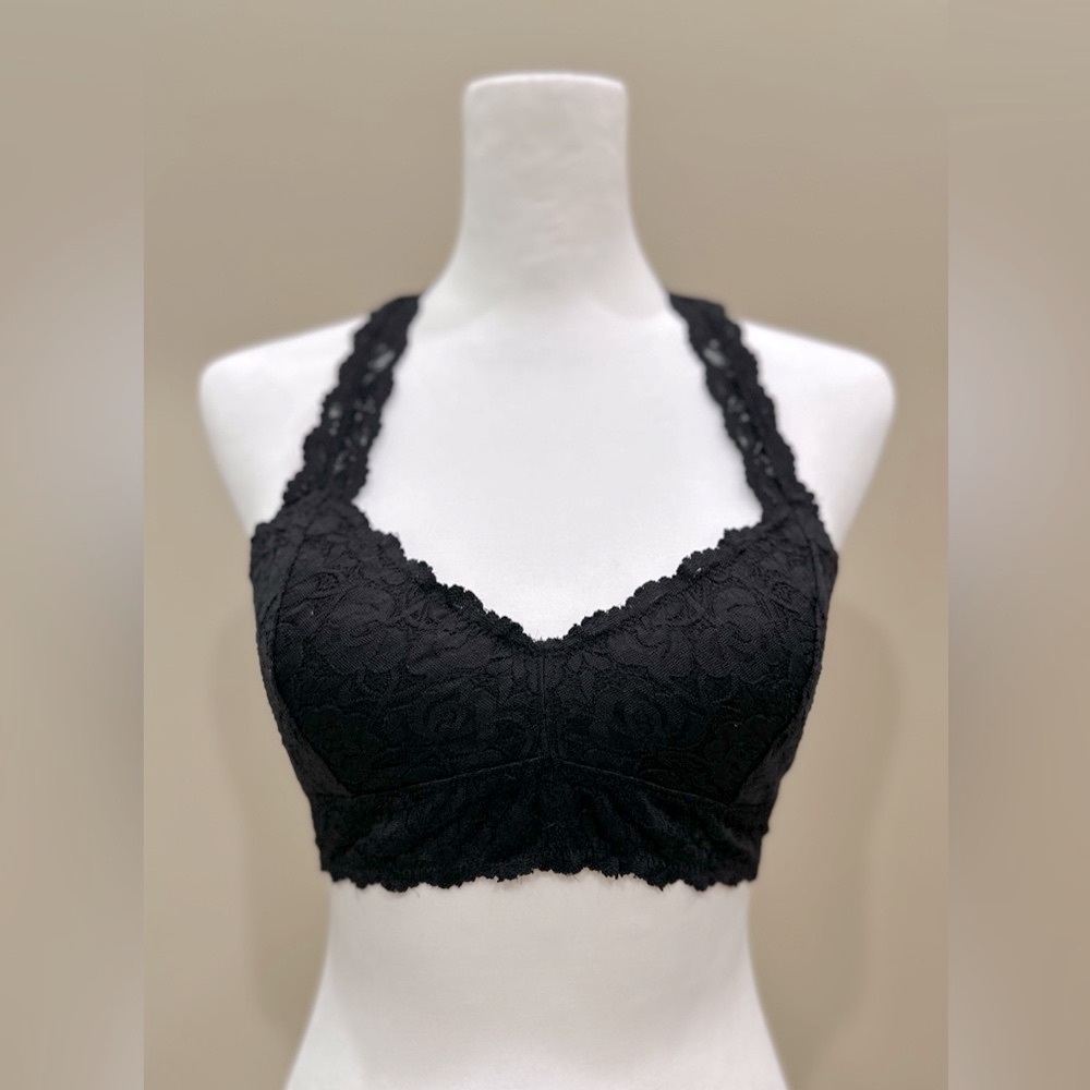 Wishlist Black Lace bralette medium